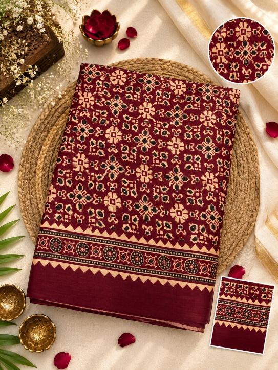 Vastrangan patola print saree online wholesale market